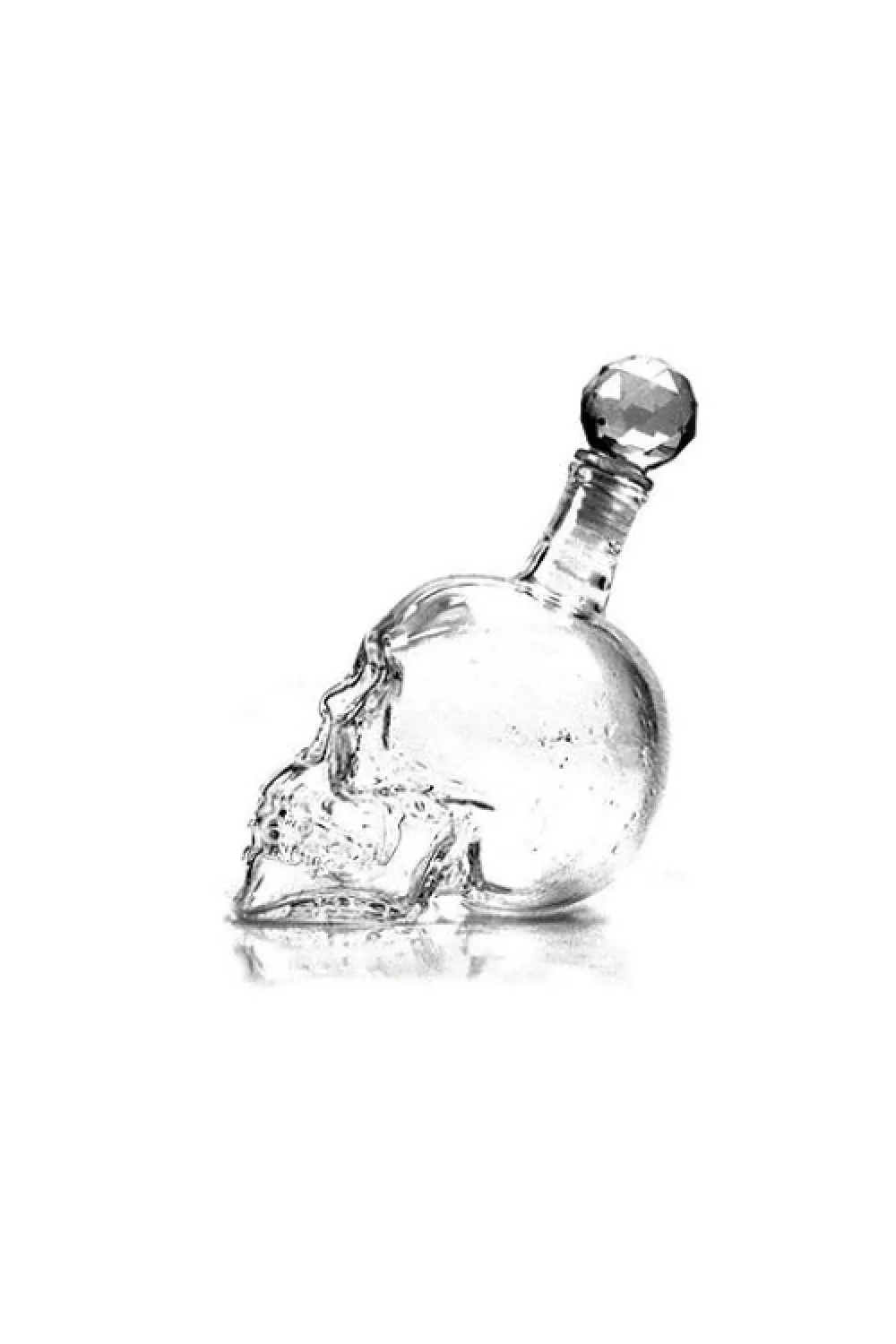 Crystal Head Kuru Kafa Cam Şişe 350 ml
