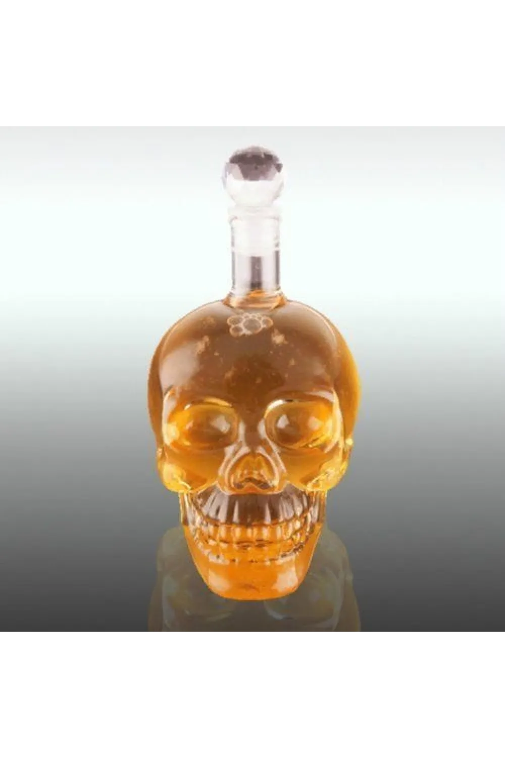 Crystal Head Kuru Kafa Cam Şişe 350 Ml