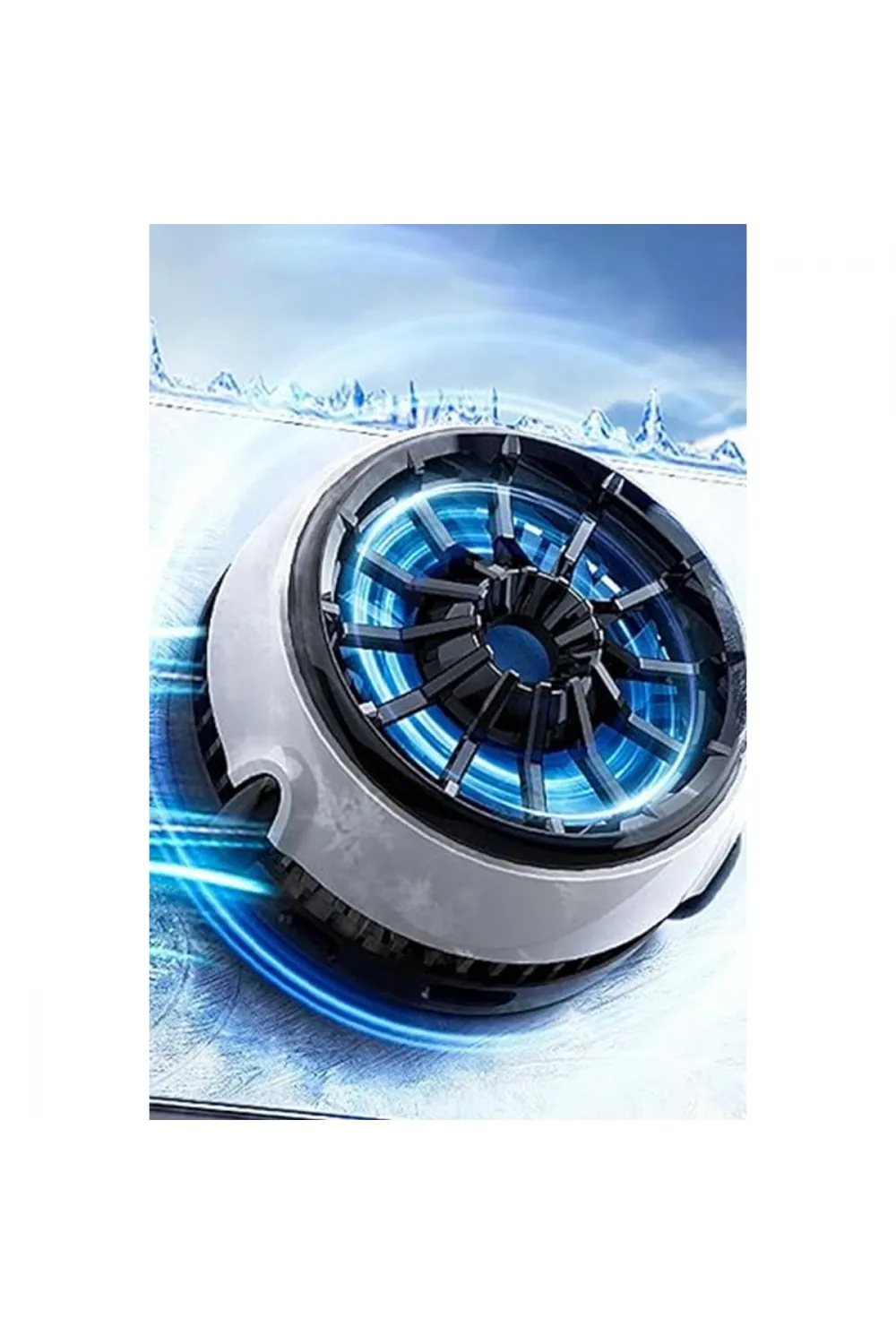 Cx03 15w Radyatör Telefon Soğutucu Fan - Siyah
