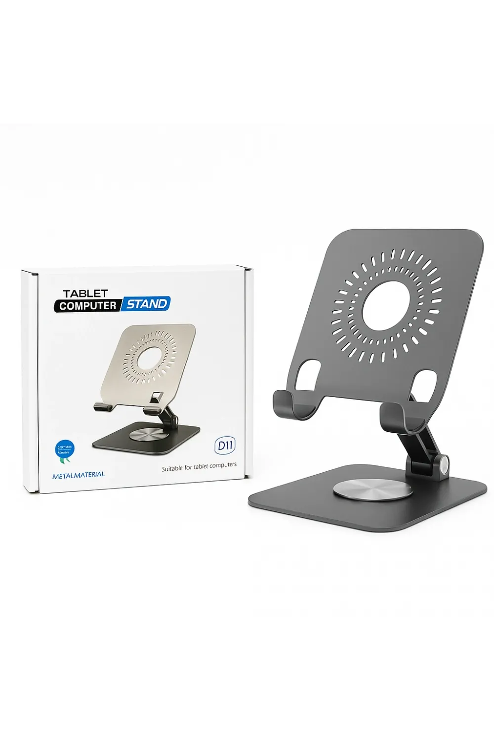 D11 Dönerli Metal Tablet Stand ZR758