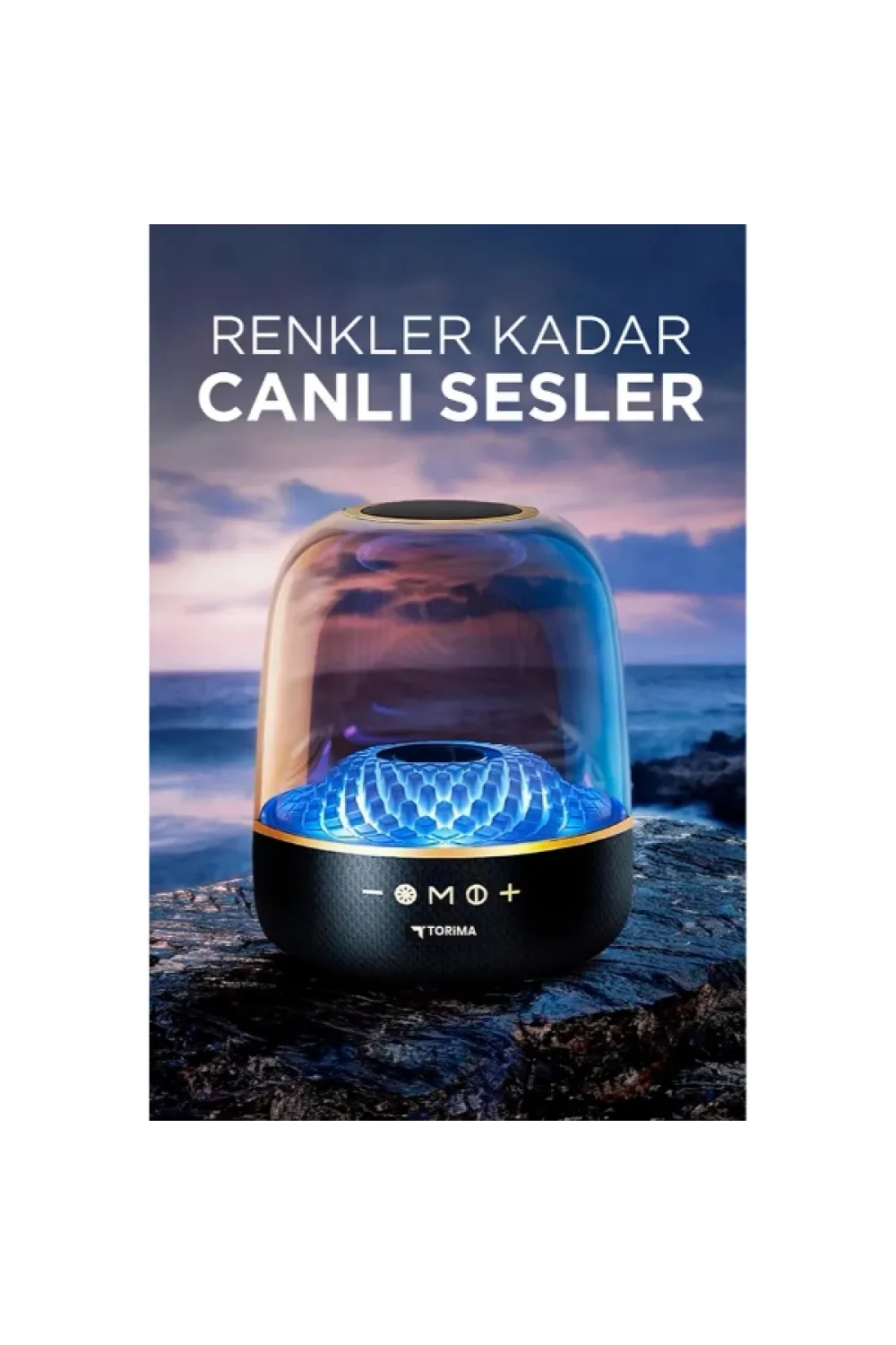 D33 Siyah Taşınabilir Kablosuz Bluetooth Hoparlör