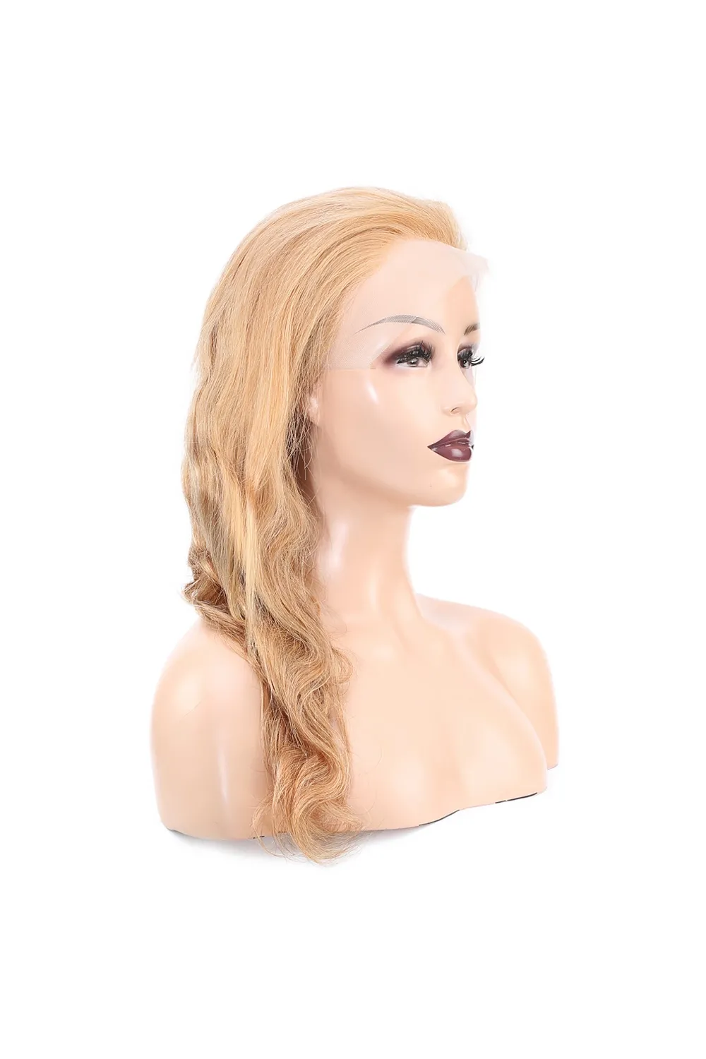 Dalgalı Front Lace Gerçek Tül Peruk - Balköpüğü - 60-65cm