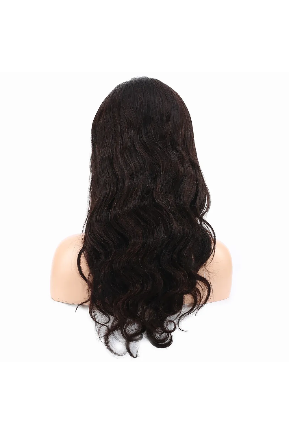 Dalgalı Front Lace Gerçek Tül Peruk - Doğal - 60-65cm