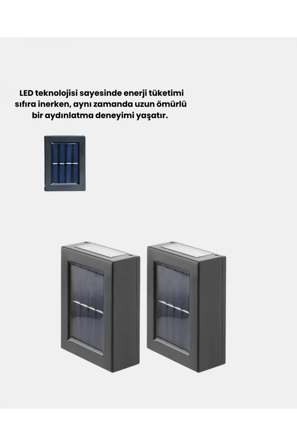 Dayanıklı Solar Aplik Hava Koşullarına Dayanıklı Dış Mekan Işığı