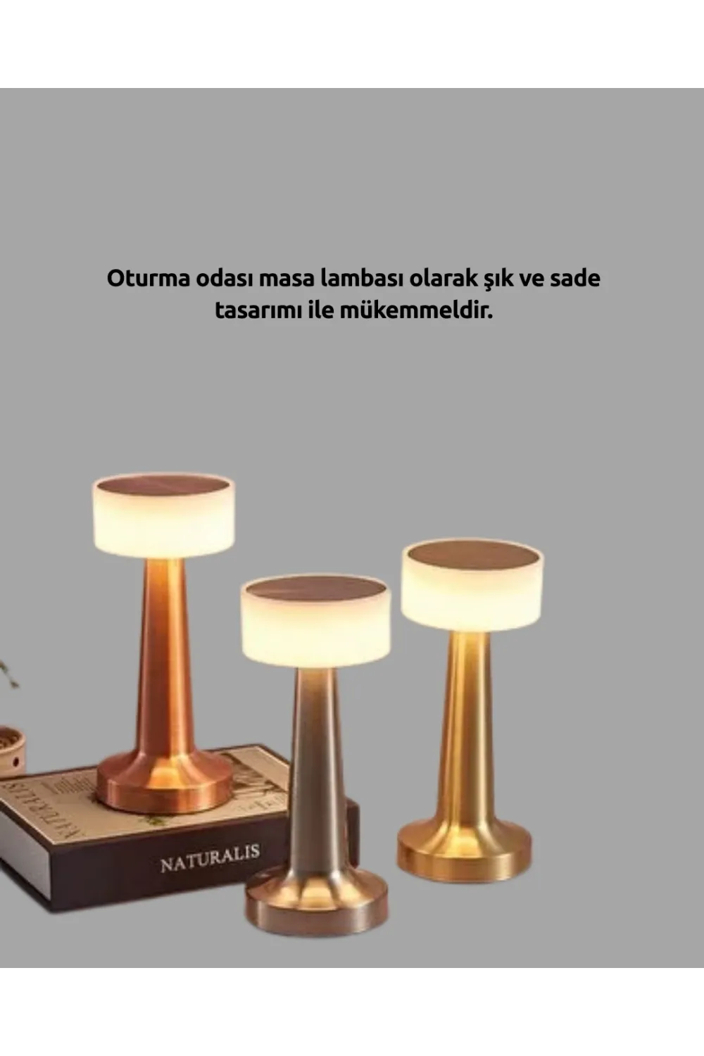 Dekoratif Masa Lambası