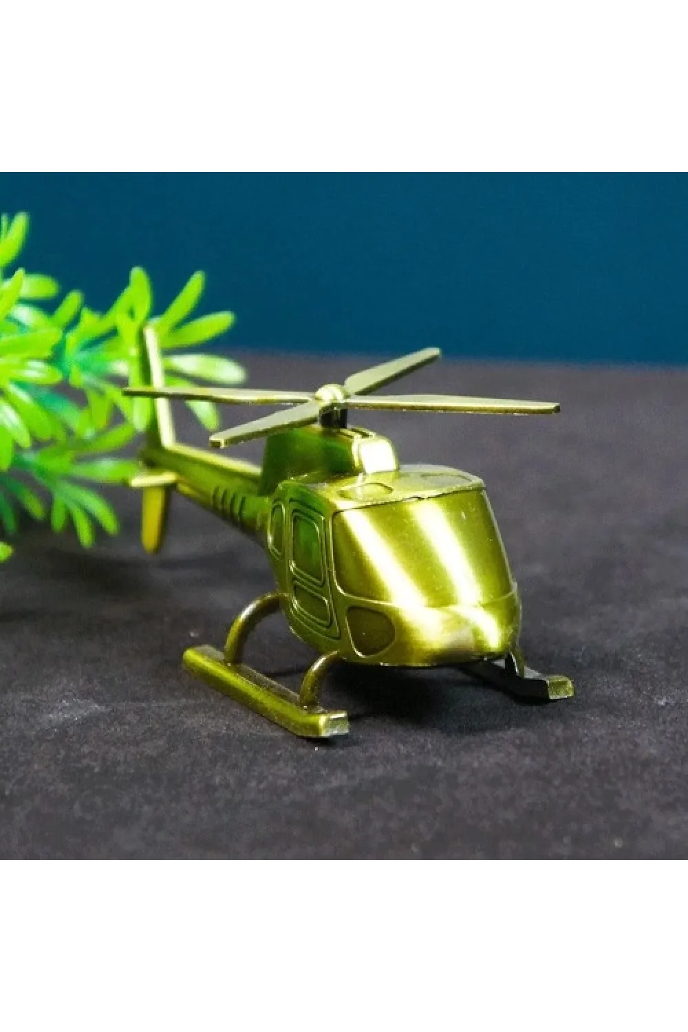 Dekoratif Metal Helikopter