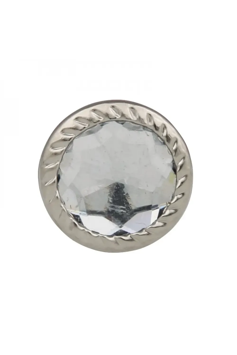 Dekoratif Parlak Taşlı Kabara Raptiye 17 Mm - 500