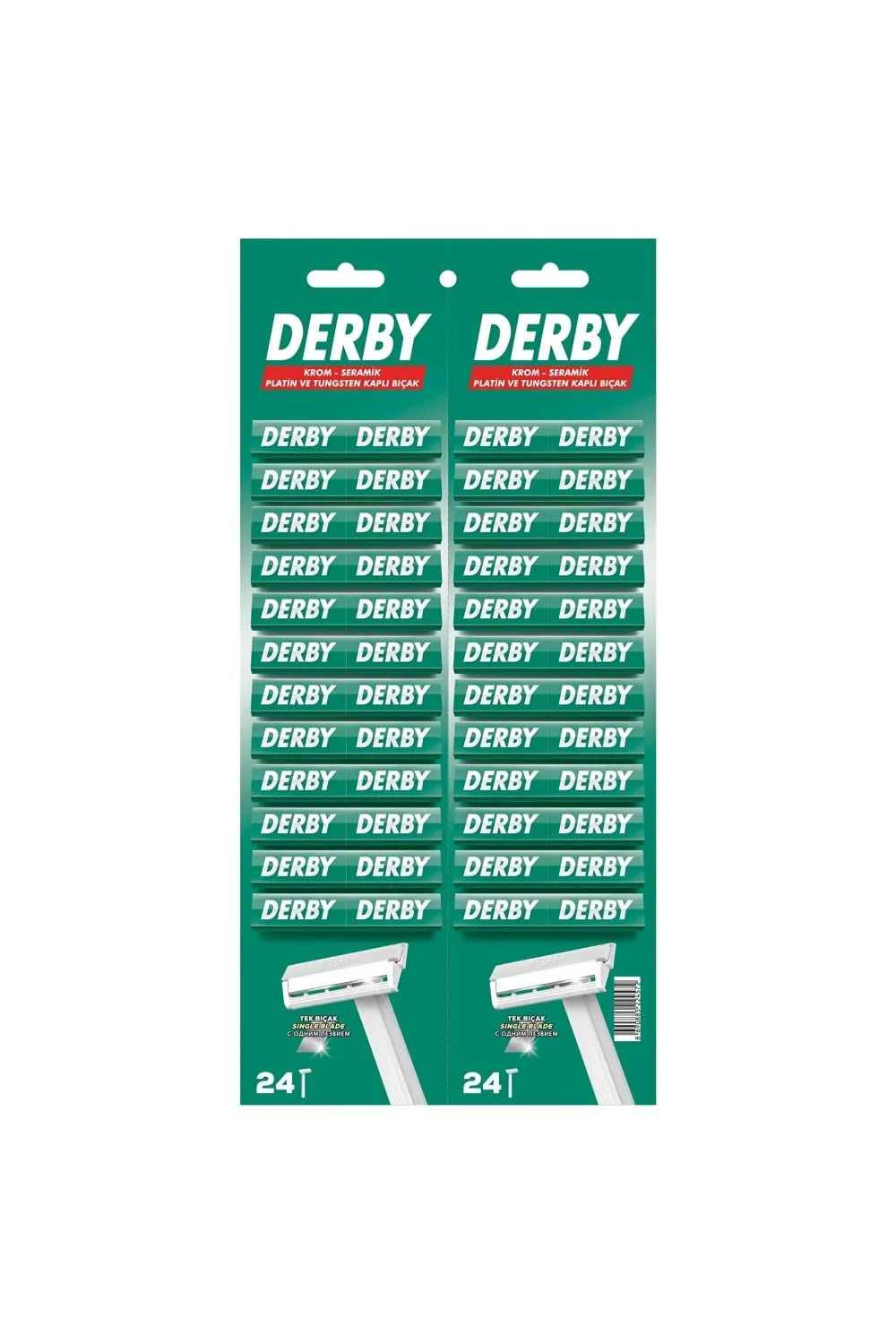 Derby Tek Bıçak Kartela 48li