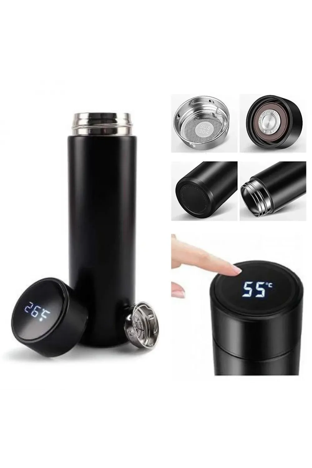 Dereceli Çelik Termos 500 Ml