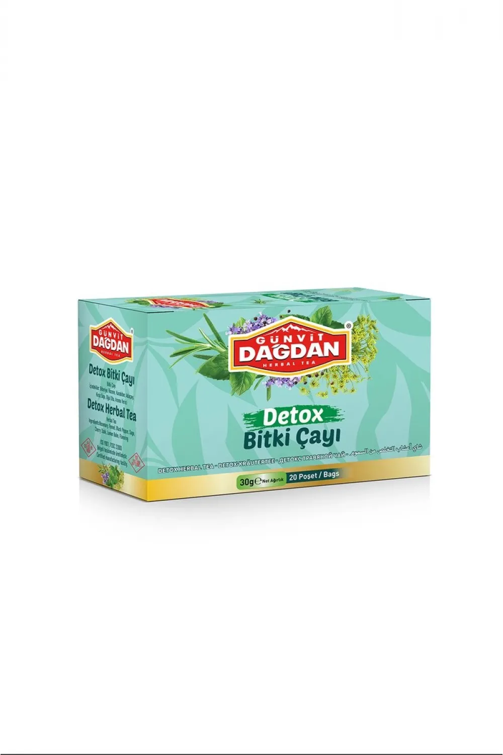 Detox Bitki Çayı Bardak Poşet 20’li