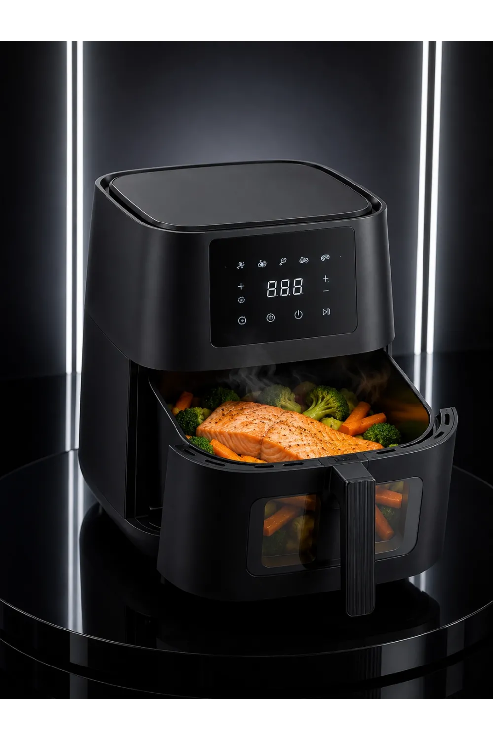 Dijital Dokunmatik Air Fryer Yağsız Sıcak Hava Fritözü
