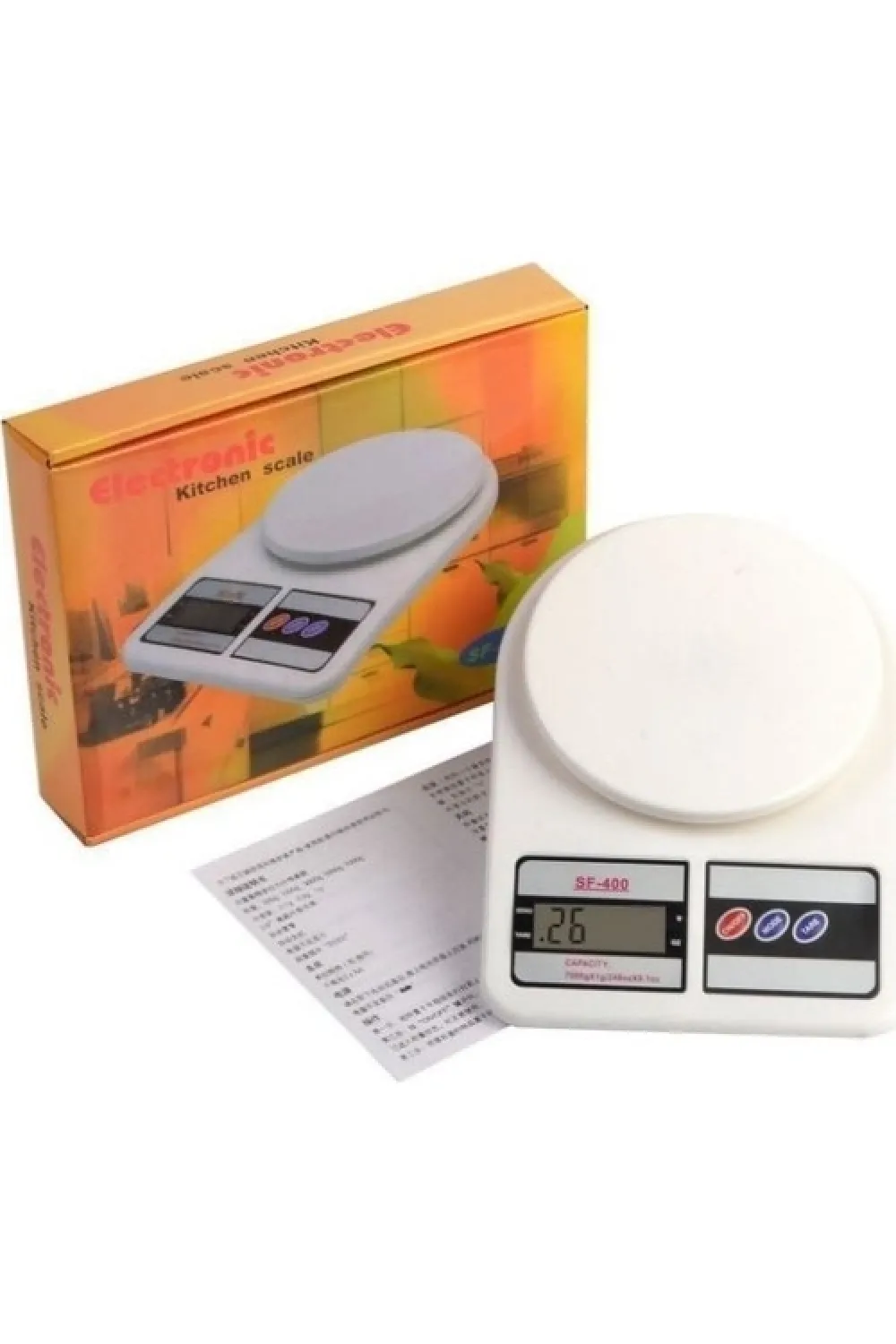 Dijital Hassas Lcd Ekran Terazi 10 Kg Gr Sf-400