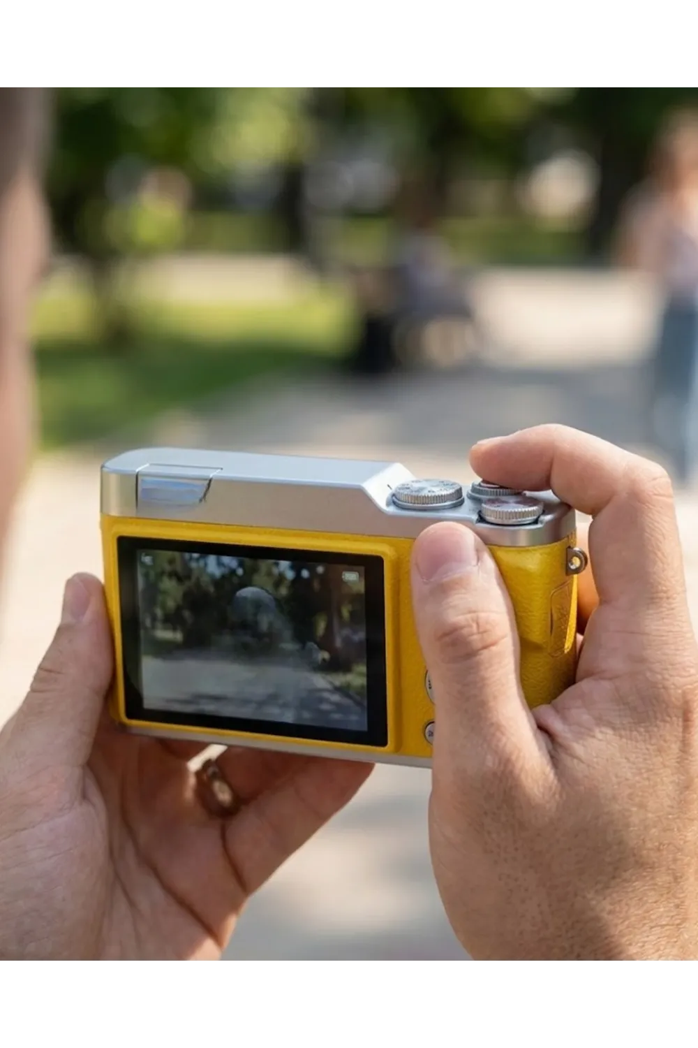 Dijital Kamera 18x Zoom Flip Ekran Uzun Pil Ömrü