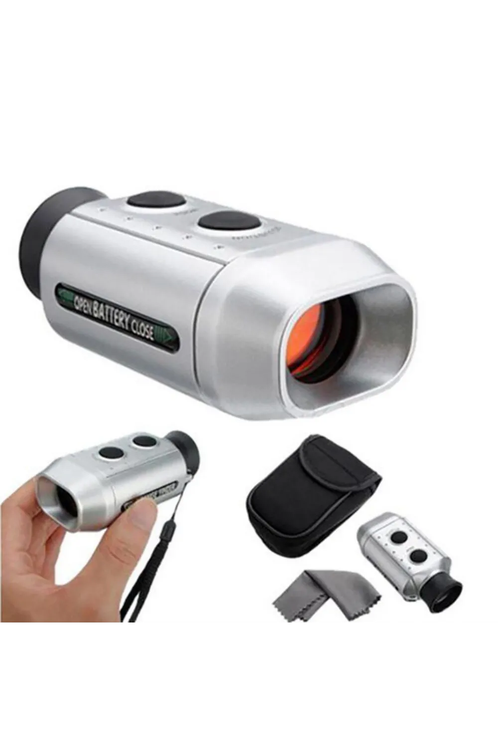 Dijital Mesafe Bulucu Dürbün 7X18– Golf Oynayanlar İçin Özel Telemetreli – Golfscope