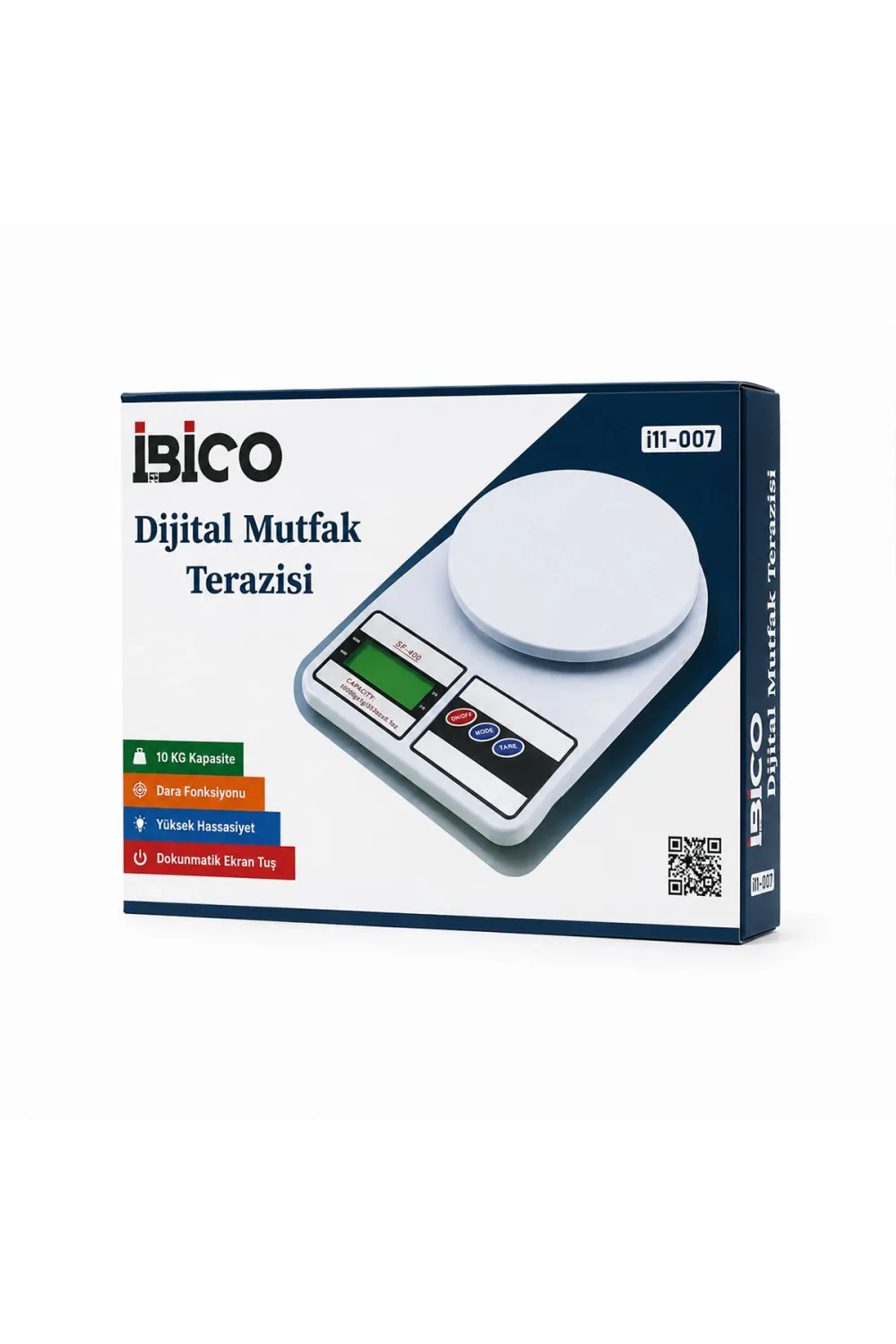 Dijital - Pilli Mutfak Terazisi Tartı 10kg / 1gr