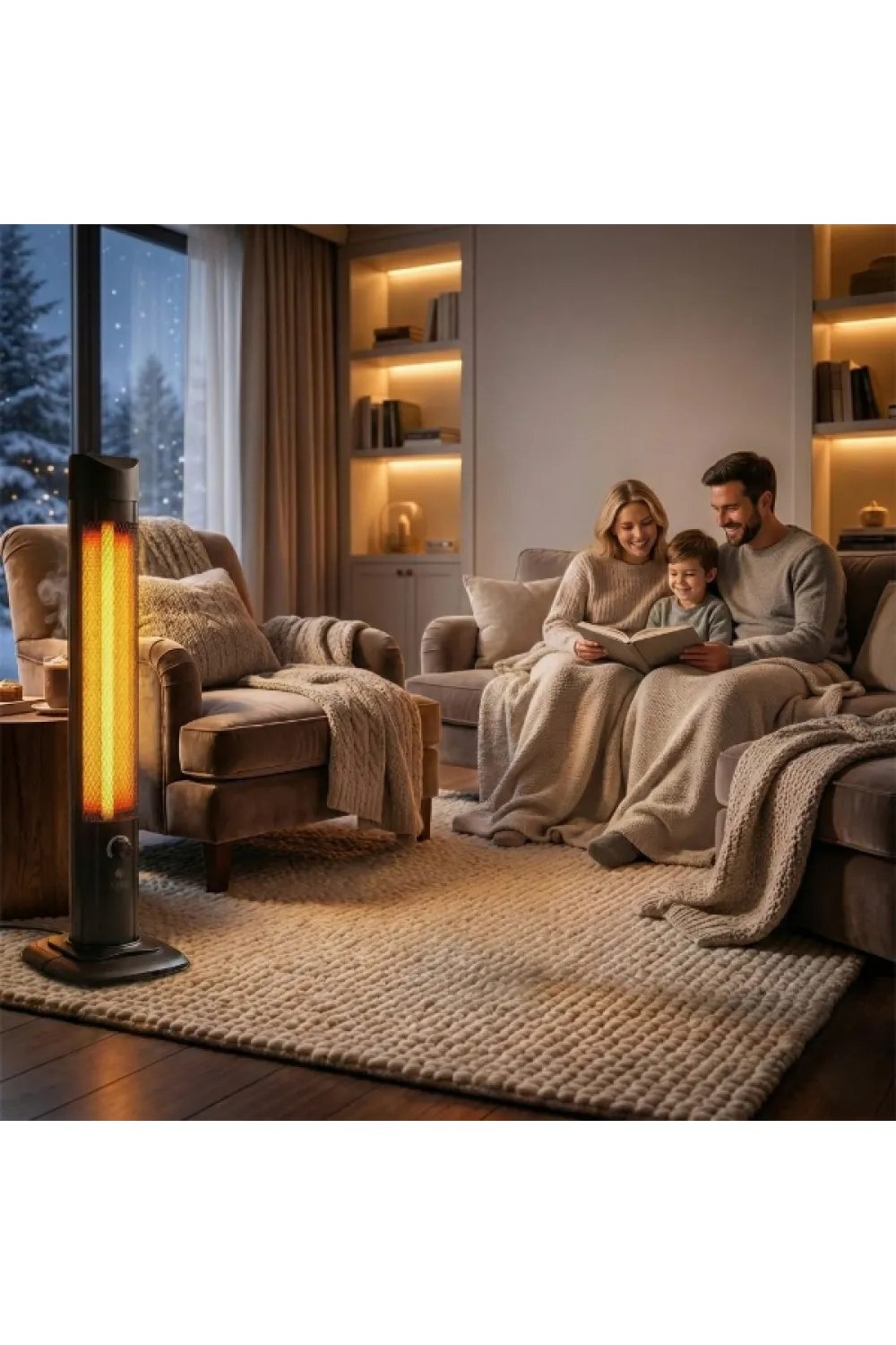 Dik Termostatlı Isıtıcı Mikatronik