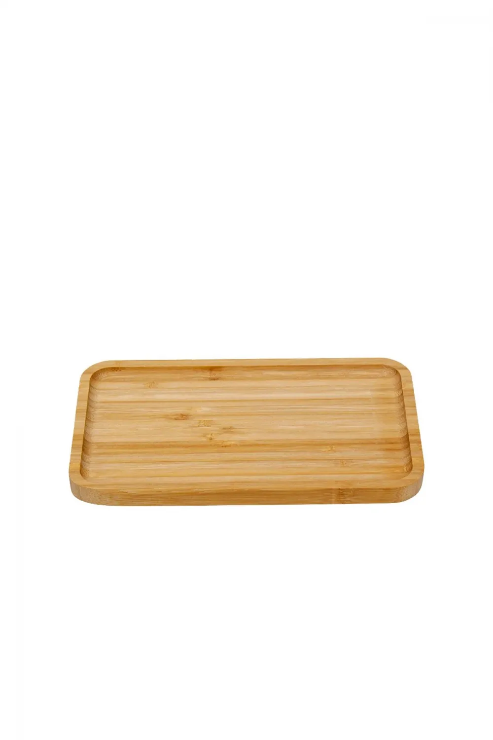 Dikdörtgen Bambu Sunumluk 14x24 cm