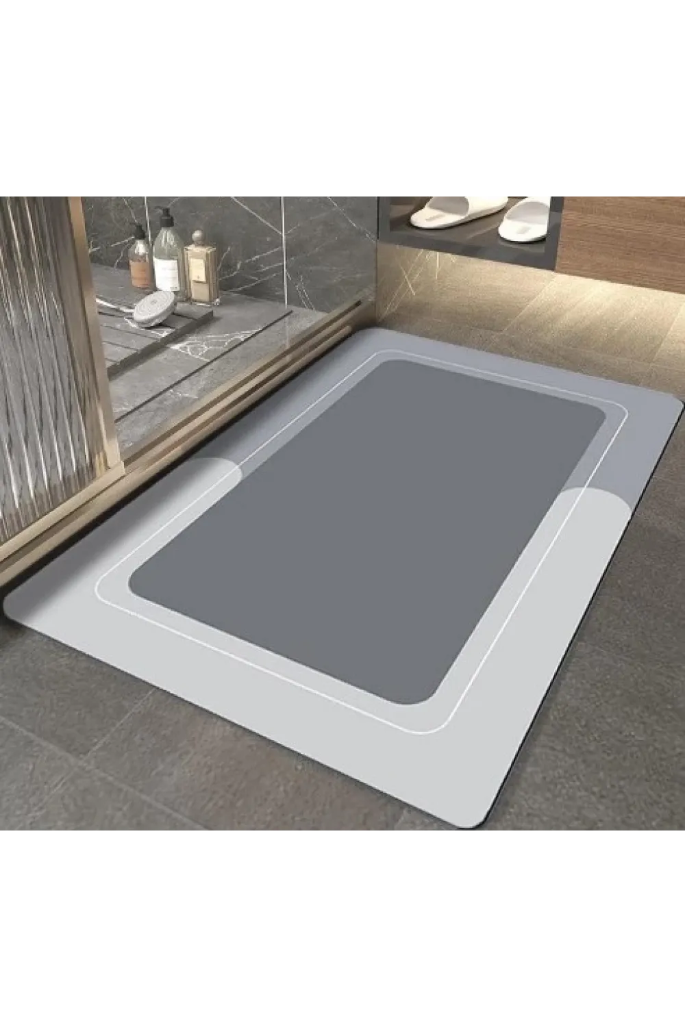 Dikdörtgen Süper Emici Banyo Paspası 38*58 Cm