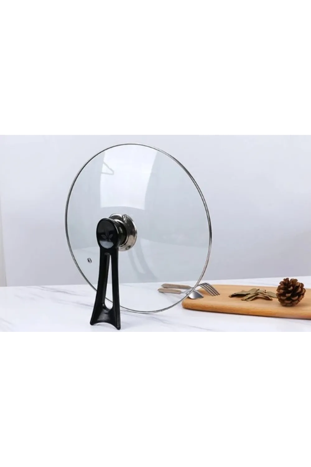 Dikey Tasarımlı Tencere Kapağı Kolu