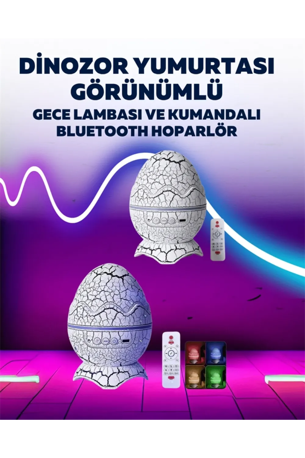Ayarlanabilir Parlaklık Ve Sis Efektli Atmosfer Lambası