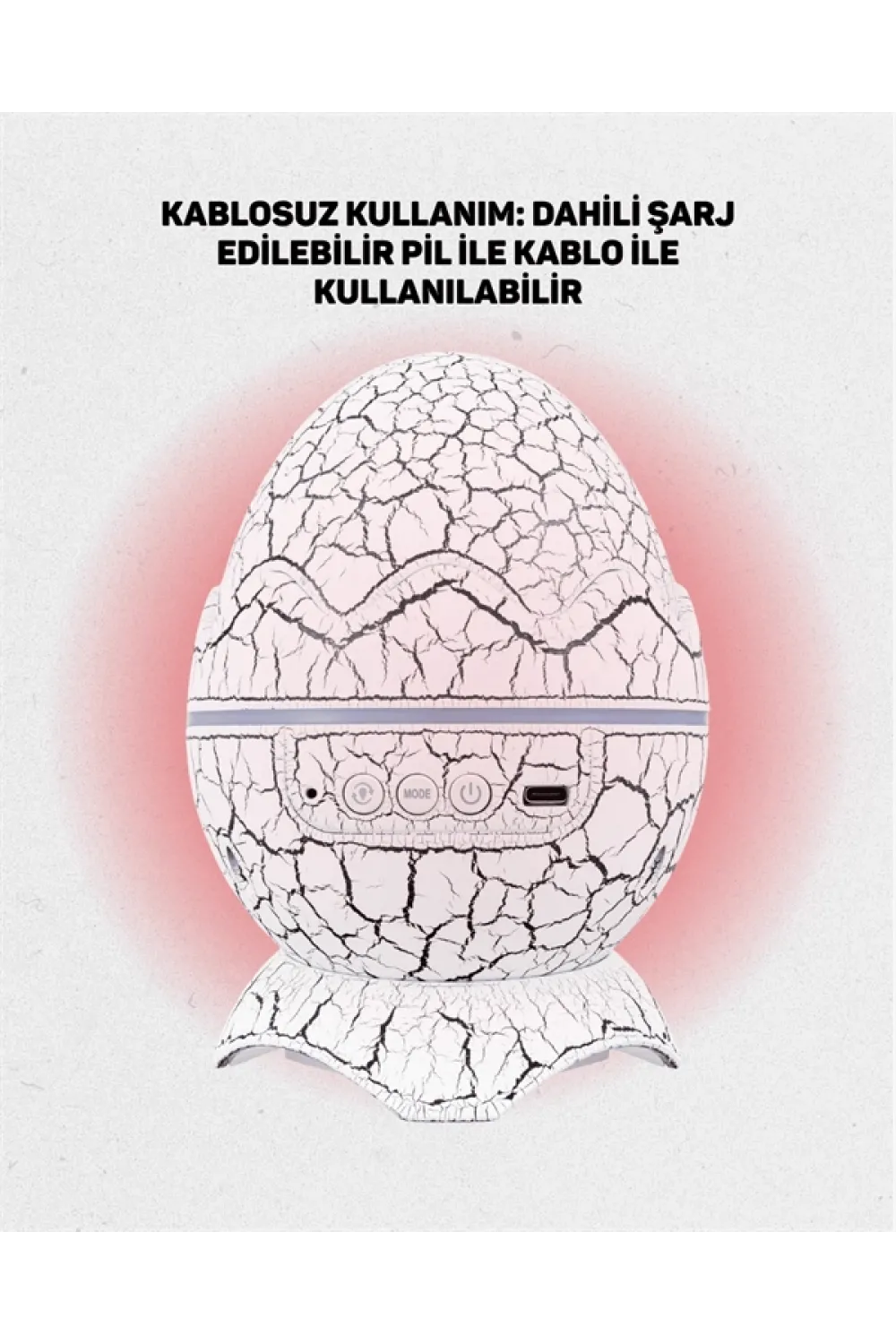 Ayarlanabilir Parlaklık Ve Sis Efektli Atmosfer Lambası