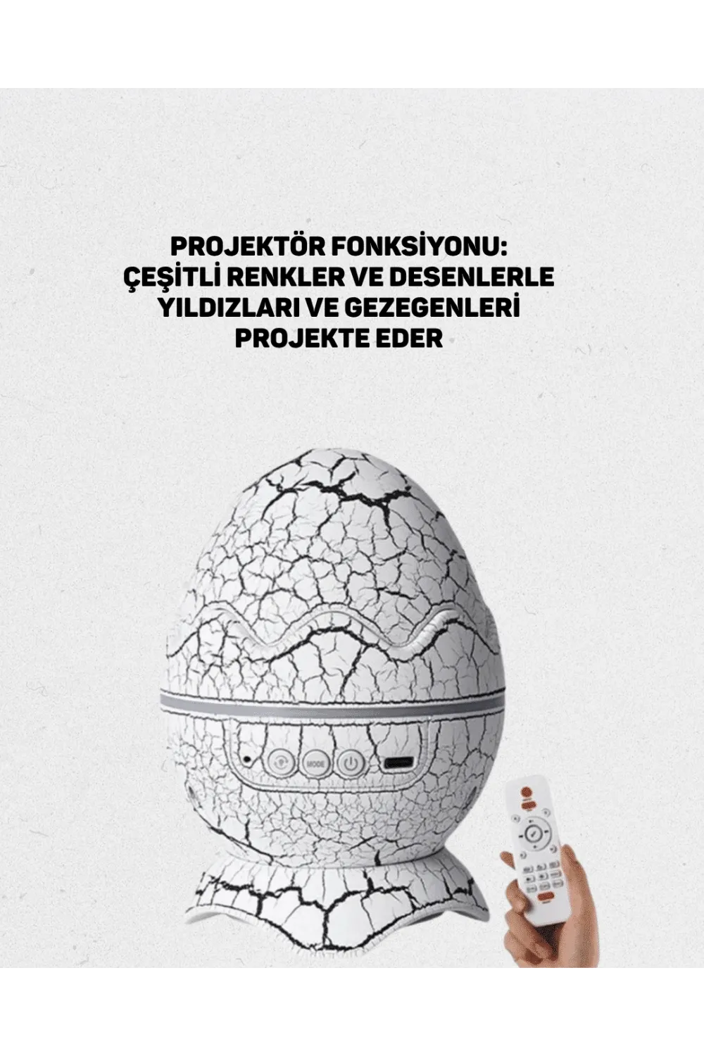 Dinazor Yumurta Gece Lambası Yeni Nesil