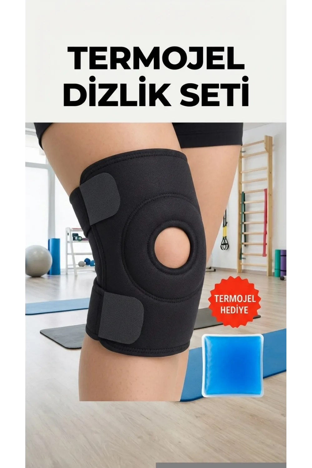 Dizlik Çapraz Bağ Destekli Menisküs Koruma Ve Termojel Hediyeli