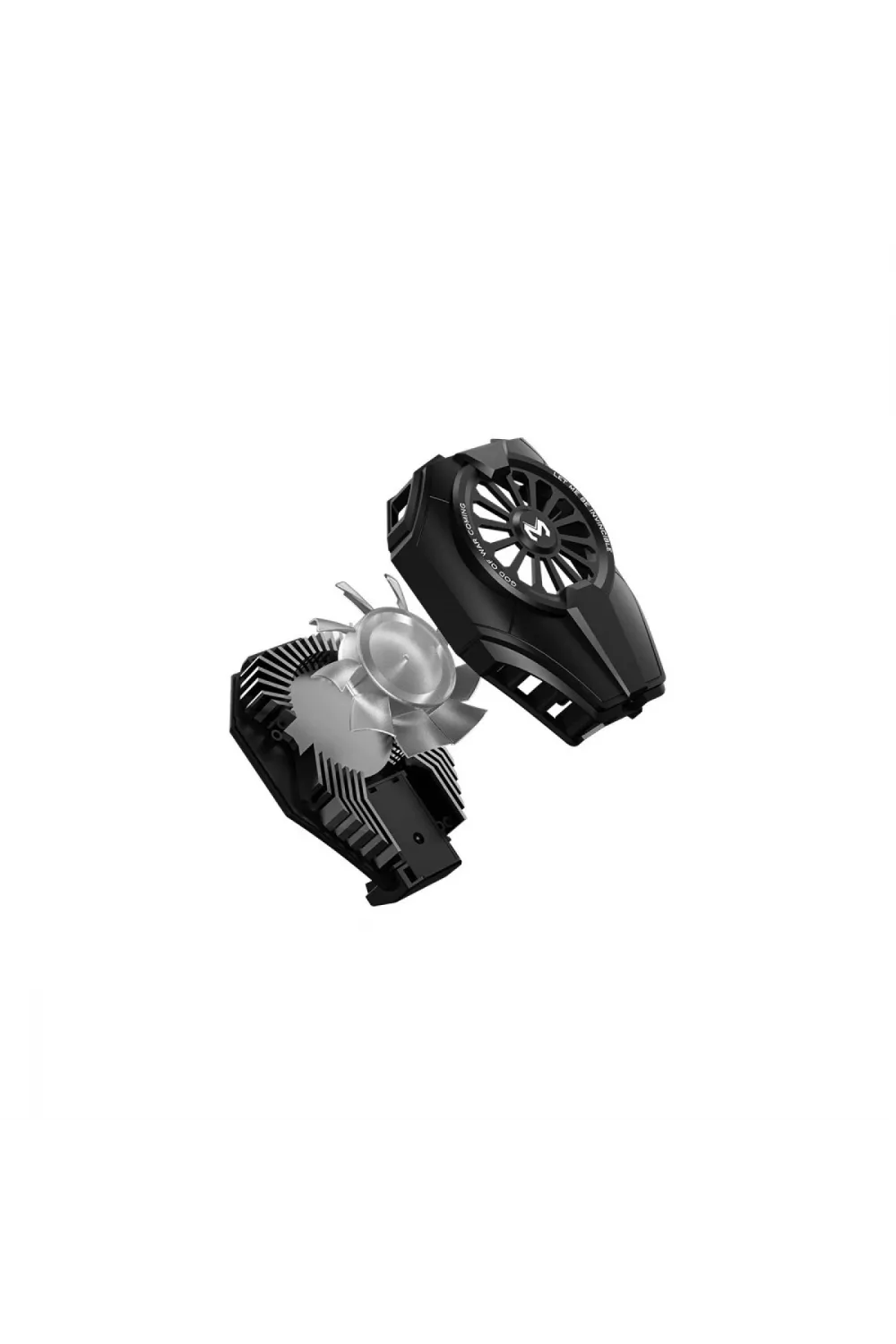 Dl06 Rgb Radyatör Telefon Soğutucu Fan - Siyah