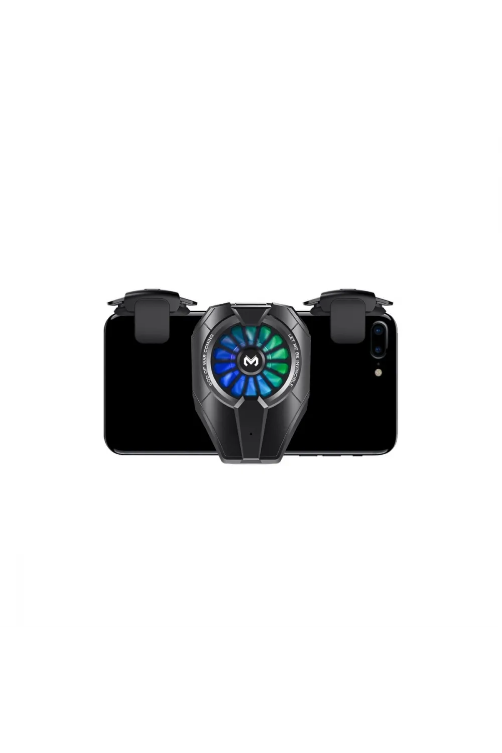 Dl06 Rgb Radyatör Telefon Soğutucu Fan - Siyah