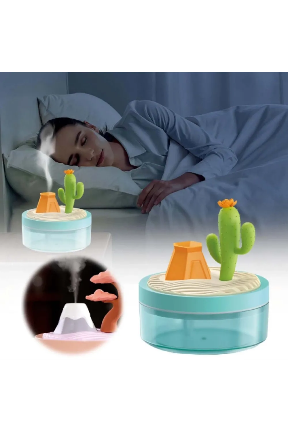Doğa Temalı Mini Nemlendirici