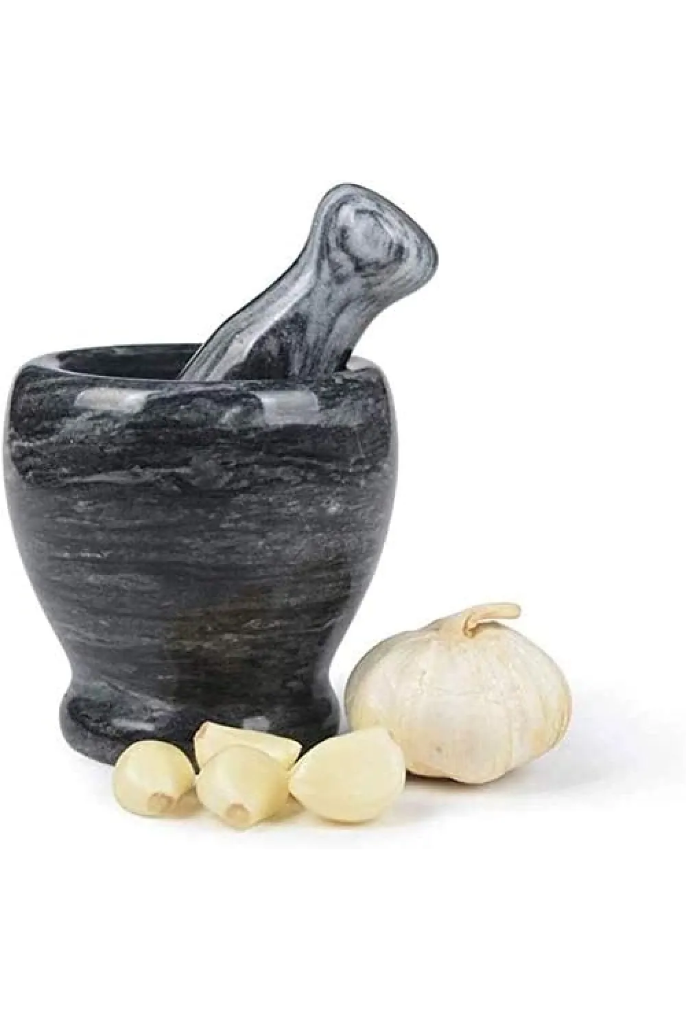 Doğal Cilalı Mermer Havan