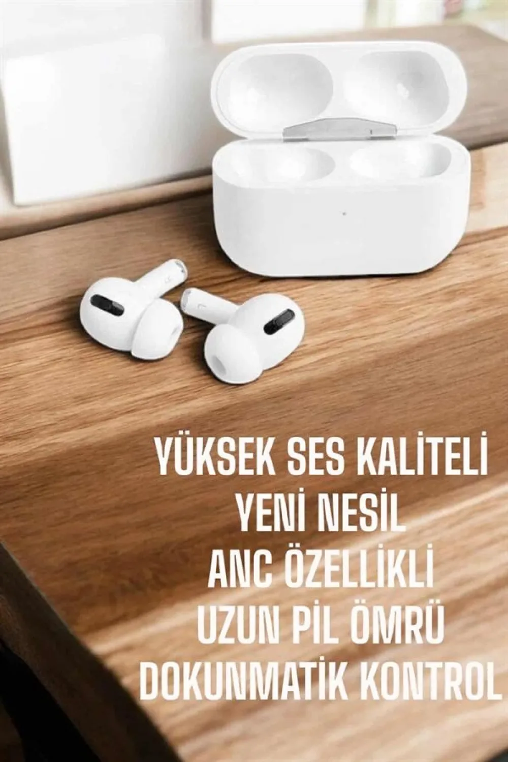 Dokunmatik Kontrollü Kablosuz Kulaklık İos Ve Android Uyumlu