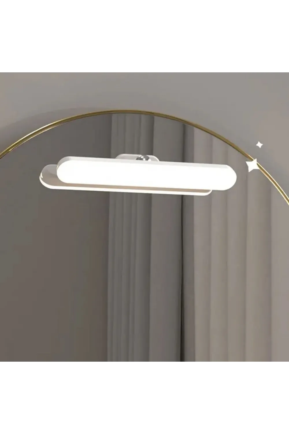 Dokunmatik Usb İle Şarj Olabilen 27 Cm Led Aydınlatma Makyaj Aynası Işığı