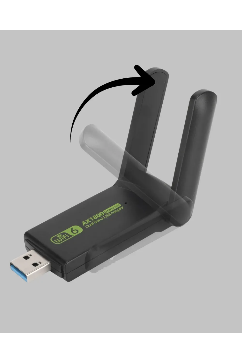 Dual Band Usb Wifi Adaptör – 1200 Mbps Hız