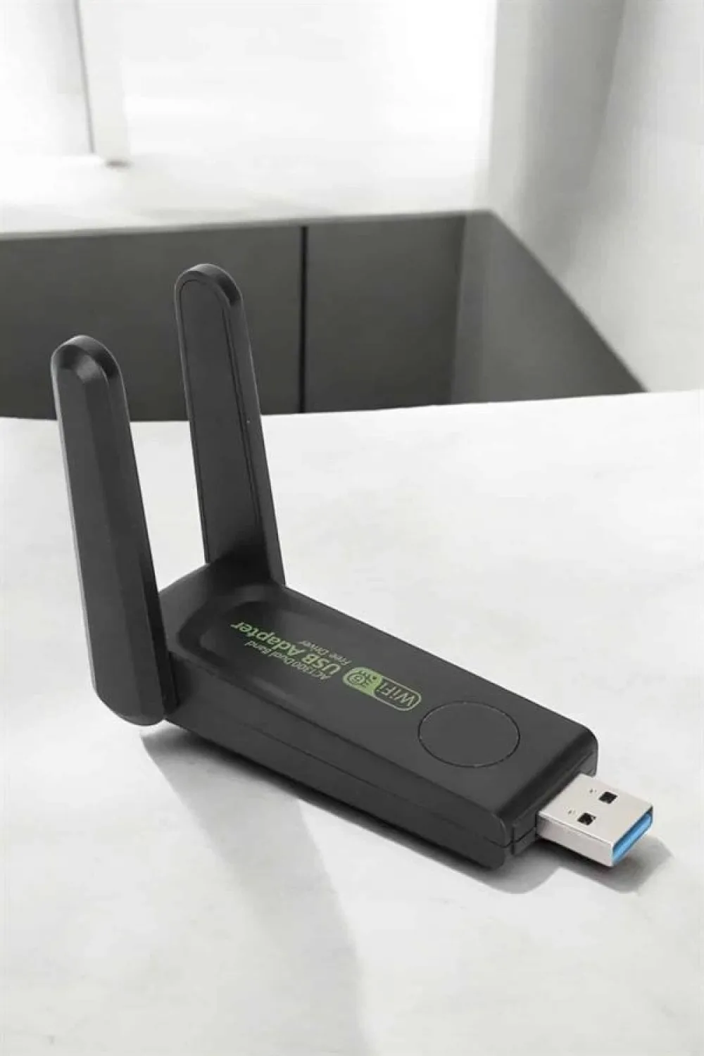 Dual Band Wifi Alıcı Adaptör Usb 3.0 Destekli