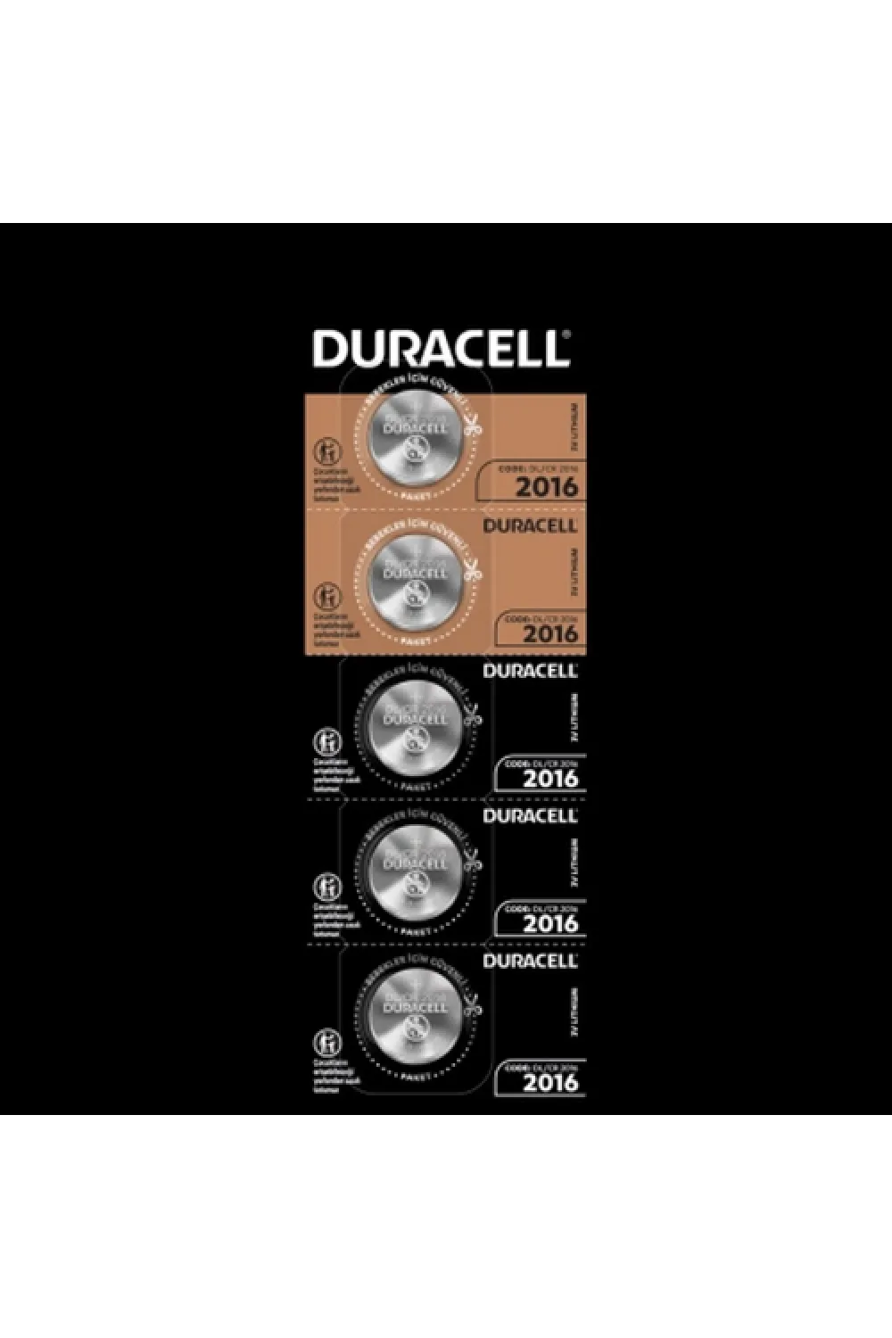 Duracell 2016 Para Pili 5li Kart