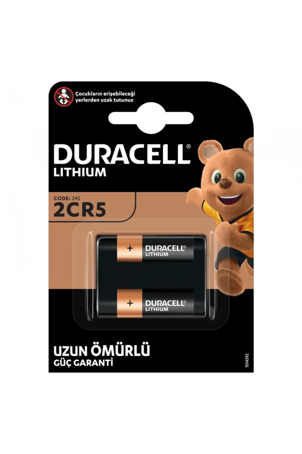 Duracell 2cr5/dl245 6v Lıthıum Pil 1li