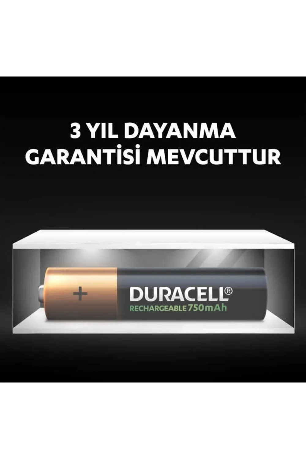 Duracell 750 Mah Şarjlı İnce Pil 2li