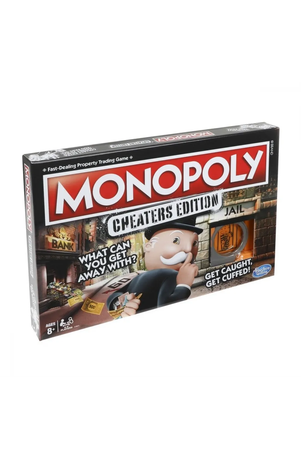 E1871 Hasbro Gaming - Monopoly Cheaters Edition +8 yaş