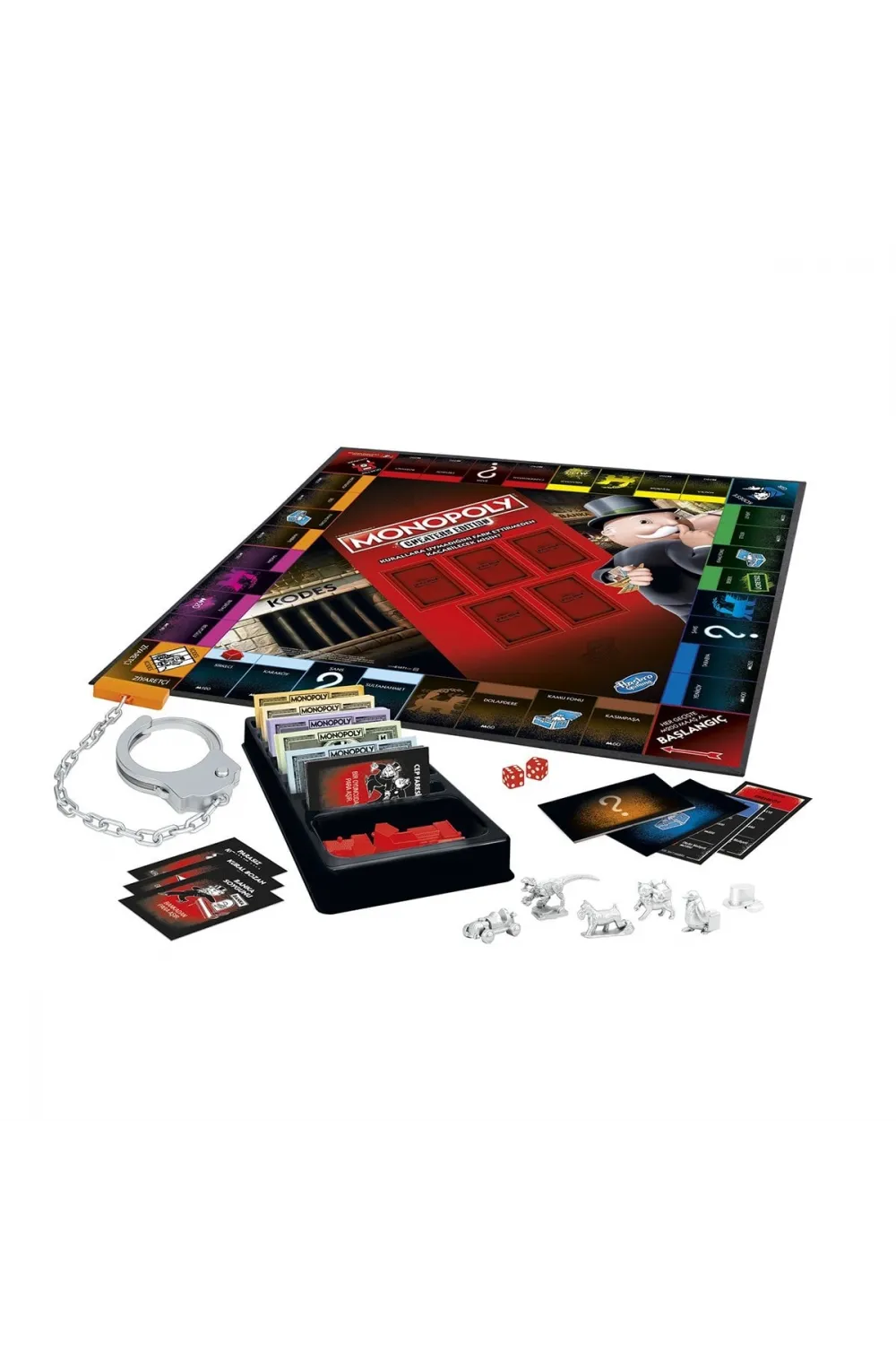 E1871 Hasbro Gaming - Monopoly Cheaters Edition +8 yaş