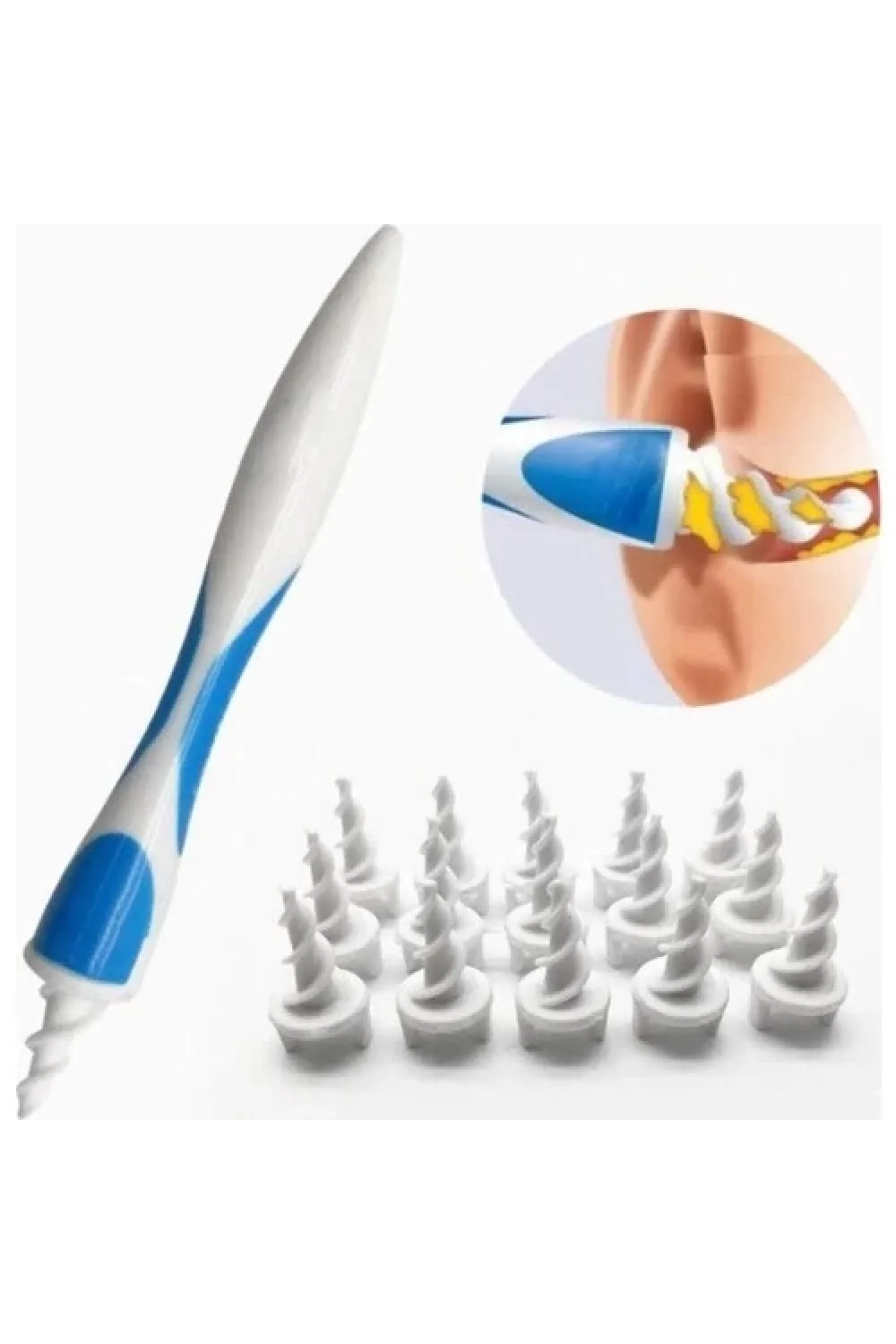 Ear Cleaning 16 Başlıklı Pratik Kulak Temizleme Aleti Aparatı Seti Find Back