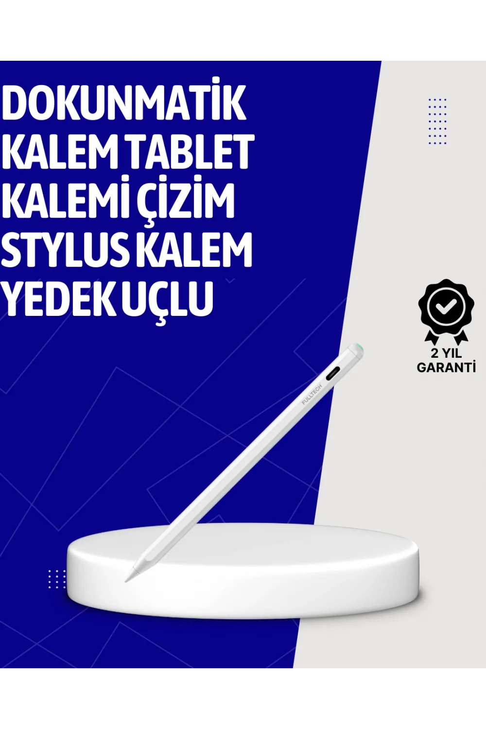 Eğim Sensörlü Dijital Kalem – Yüksek Hassasiyetli 1,0 Mm Uç, Uzun Pil Ömrü