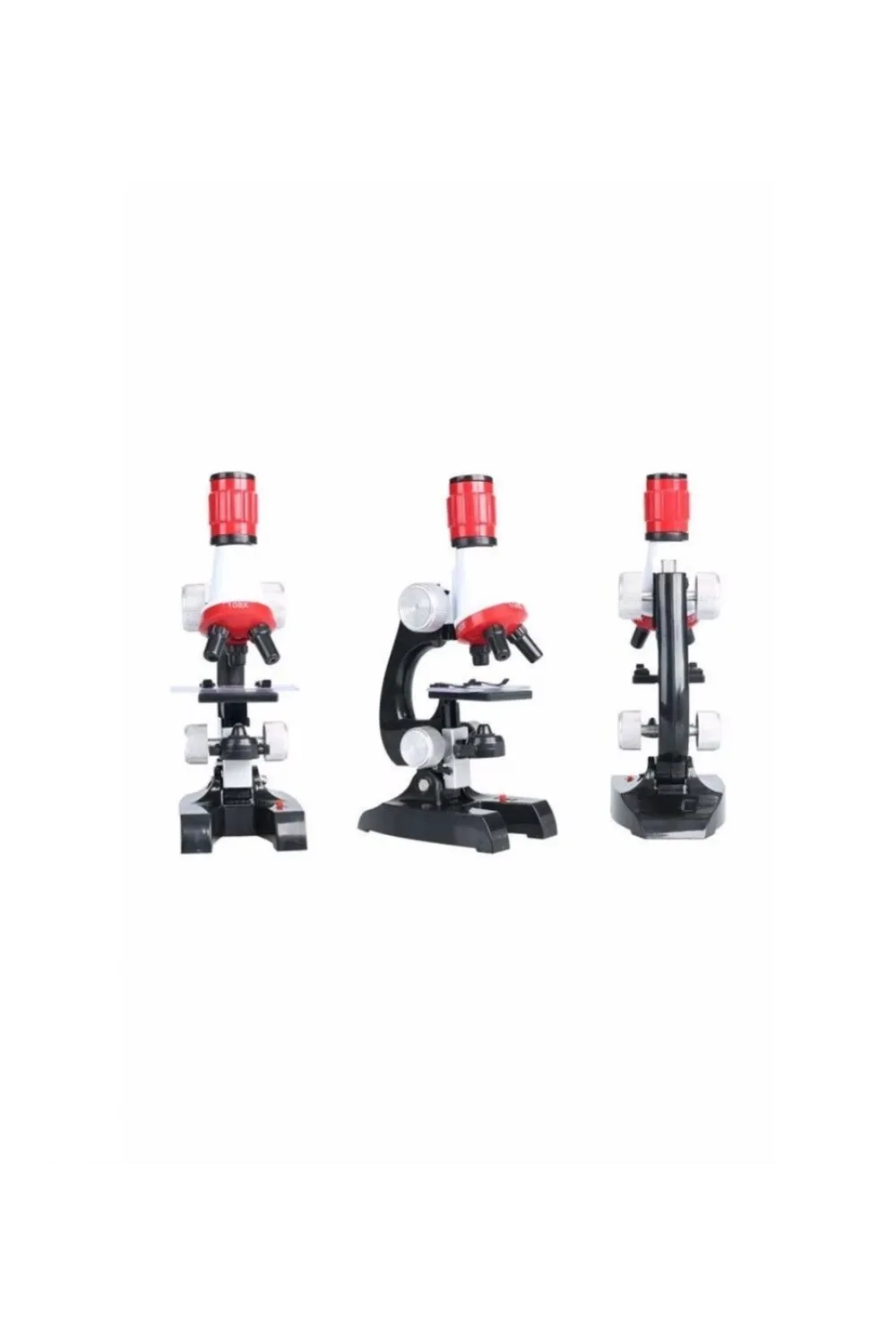 Eğitici Mikroskop Kiti Zoom Led Işıklı 100x 400x 1200x ST1200X