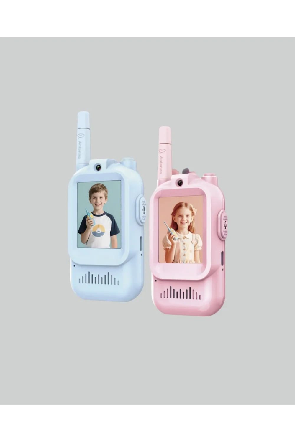 Ekranlı Walkie Talkie Oyuncağı Ses Ve Görüntü Destekli