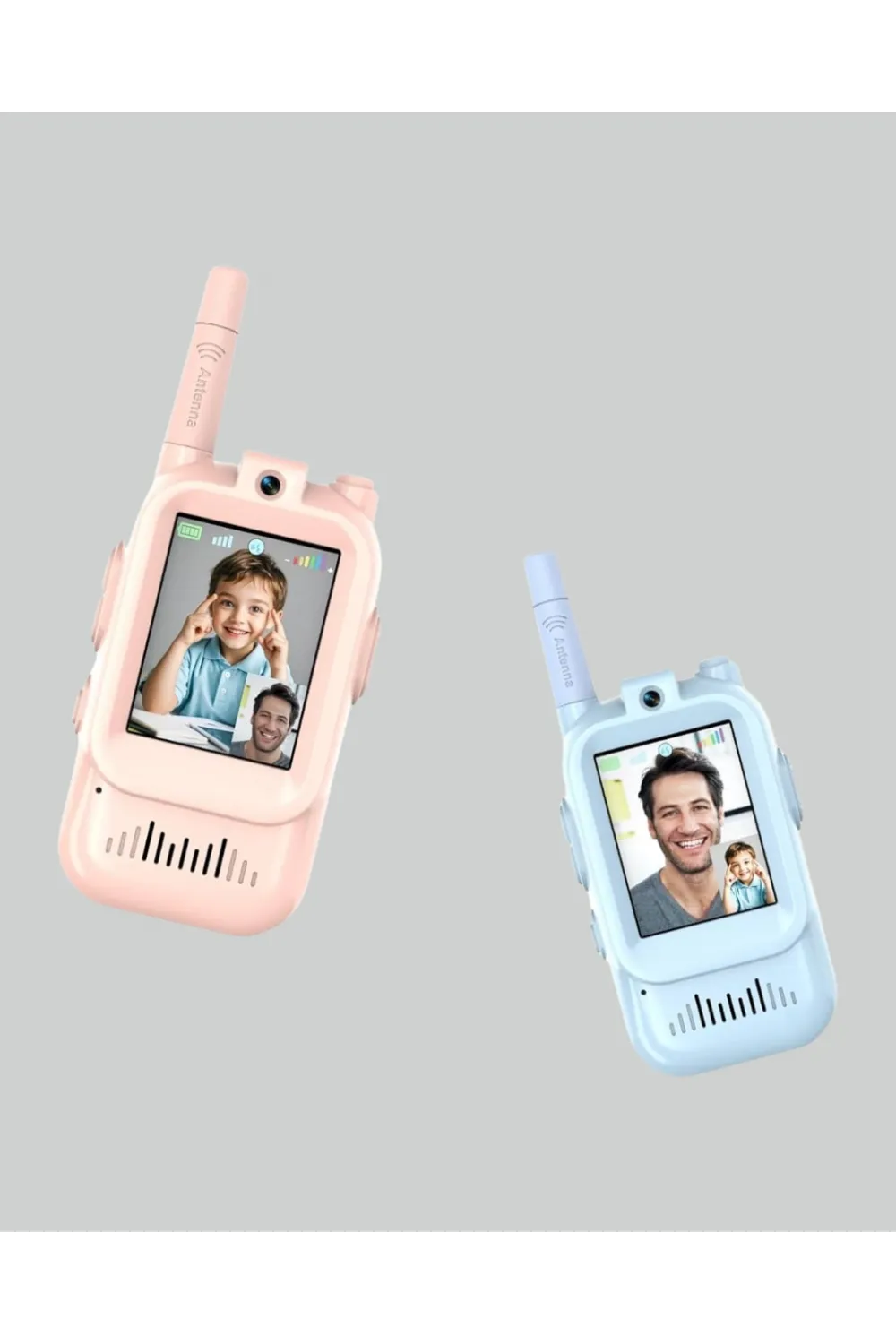 Ekranlı Walkie Talkie Oyuncağı Ses Ve Görüntü Destekli