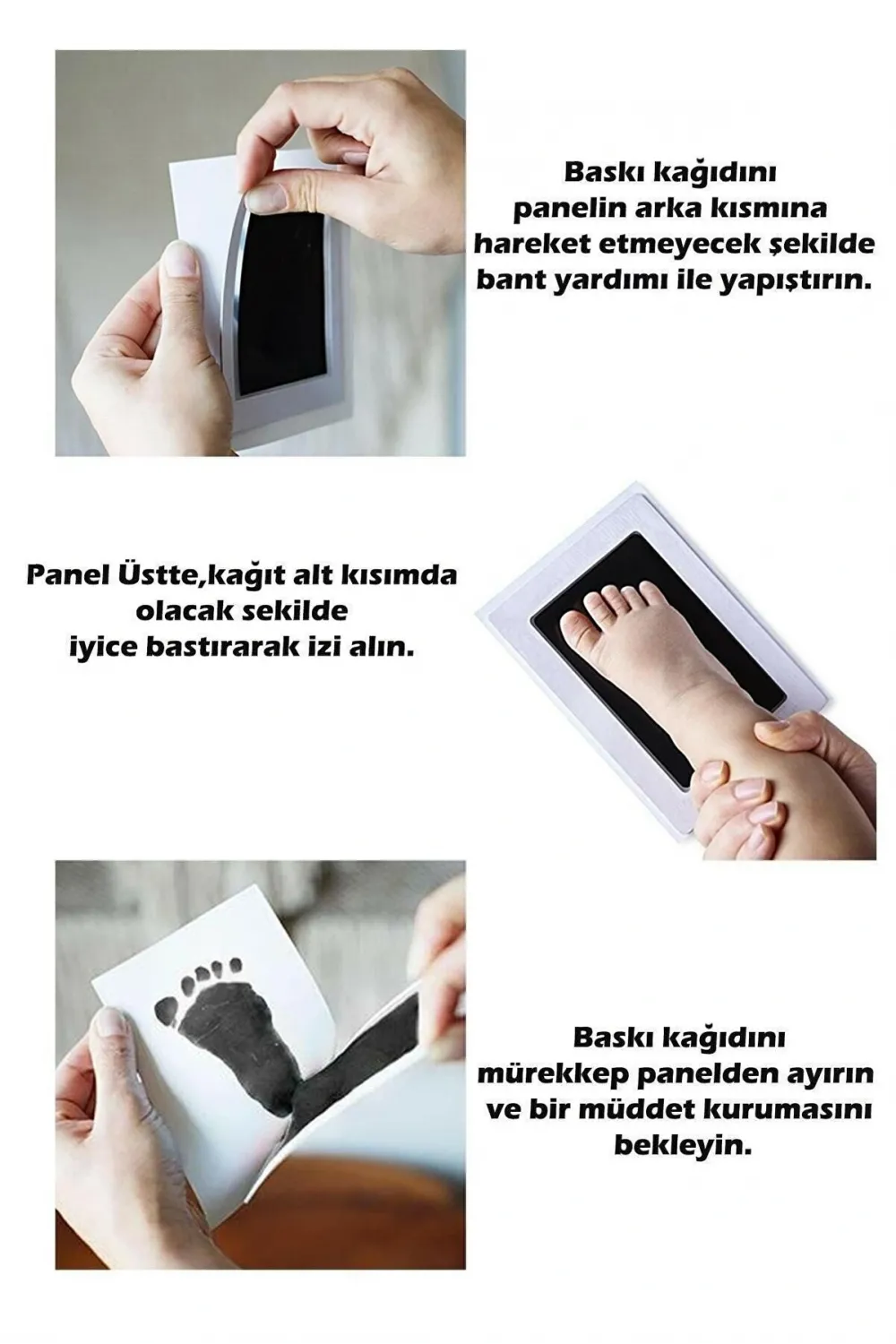 El Ayak İzi Kalıbı Seti