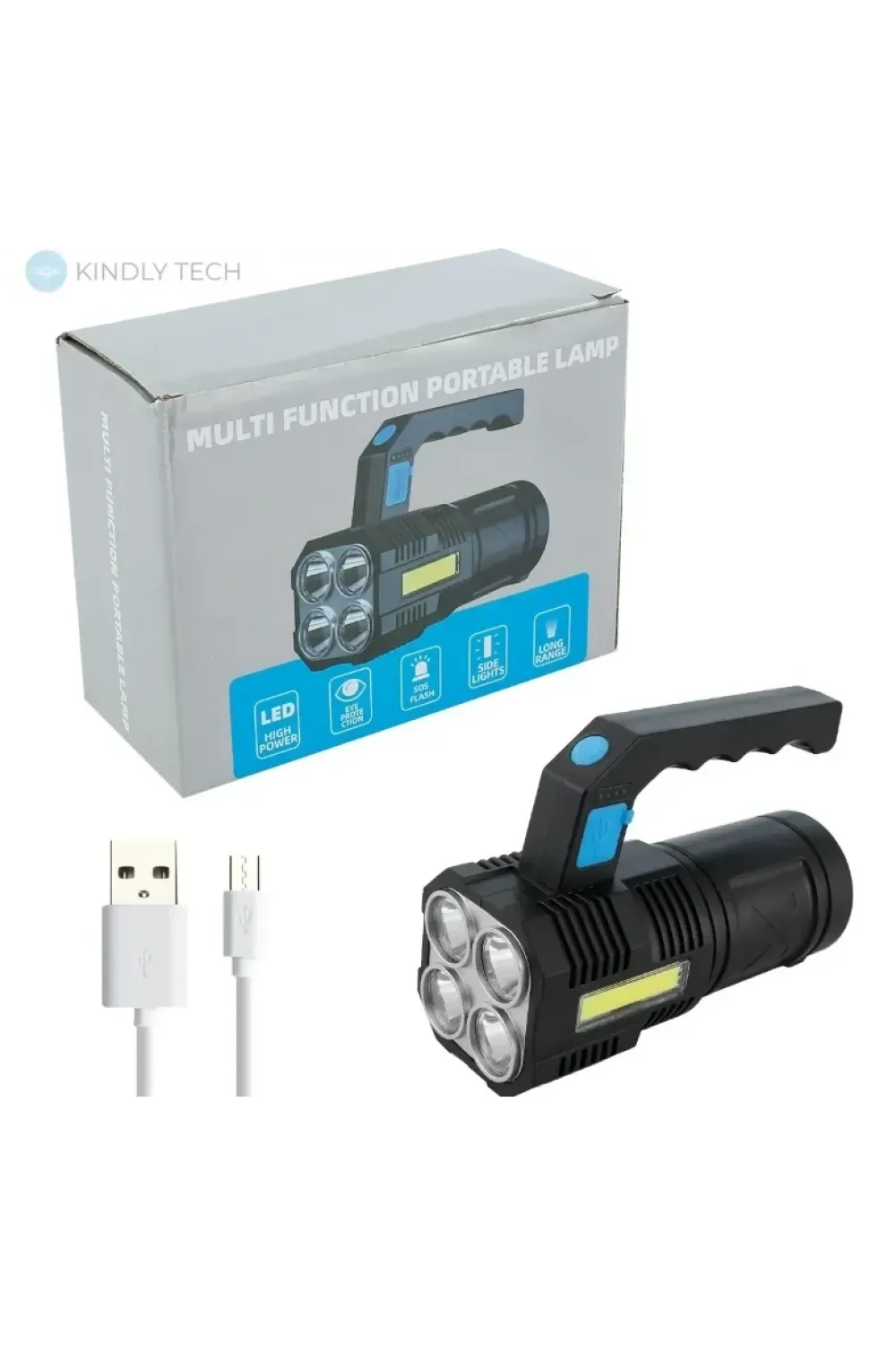 El Feneri Usb Şarjlı