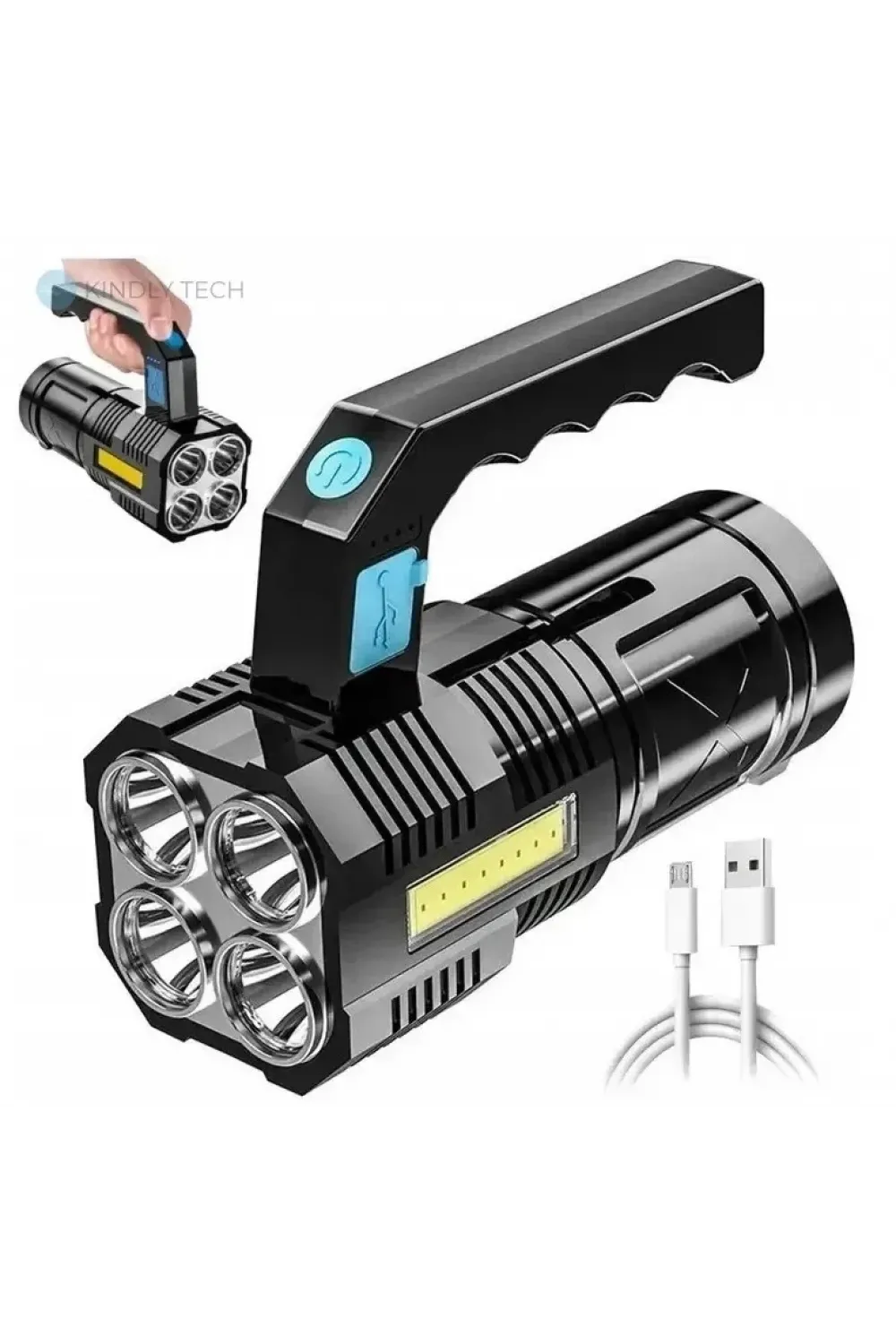 El Feneri Usb Şarjlı