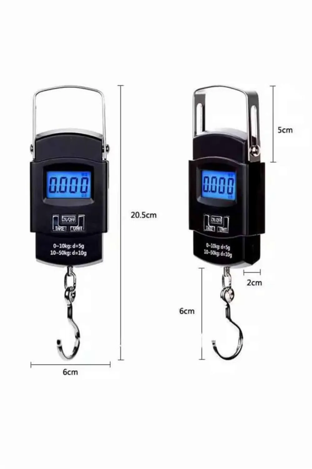 El Kantarı Dijital El Terazisi 50 Kg Kapasiteli Lcd Ekranlı
