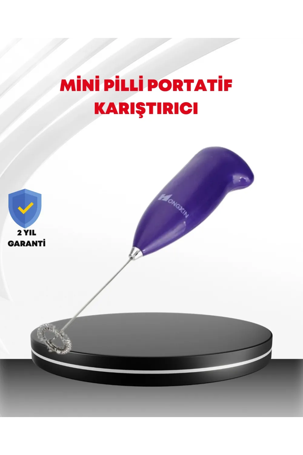 El Tipi Pratik Mikser – Kahve, Süt, Bebek Maması Ve Yumurta Çırpıcı